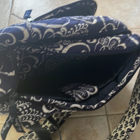 Vera Bradley laptop backpack with adjustable straps and suitcase strap - Picture 2 of 4
